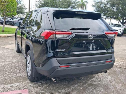 Midnight Black Metallic 2025 Toyota RAV4 LE