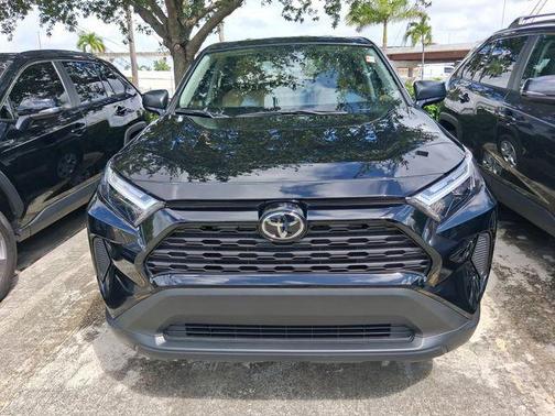 Midnight Black Metallic 2025 Toyota RAV4 LE