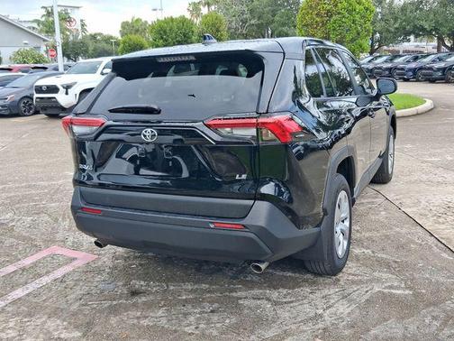 Midnight Black Metallic 2025 Toyota RAV4 LE