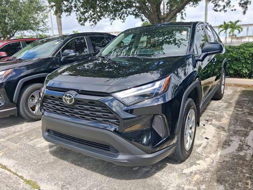 Midnight Black Metallic 2025 Toyota RAV4 LE