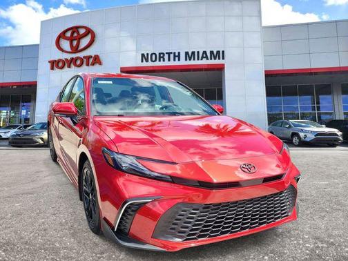 Supersonic Red 2026 Toyota Camry SE
