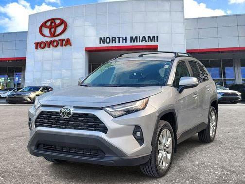 Silver Sky Metallic 2025 Toyota RAV4 XLE Premium