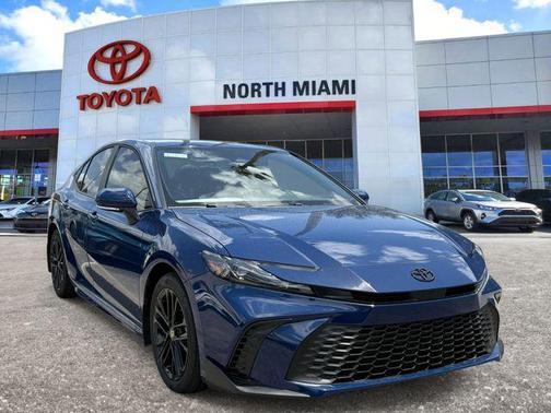 Blue 2026 Toyota Camry SE