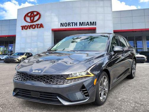 Gravity Gray 2024 Kia K5 EX