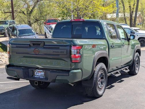 Green 2026 Nissan Frontier PRO-4X