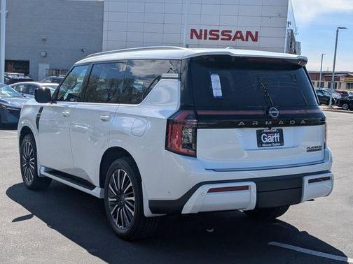 Everest White P 2026 Nissan Armada Platinum Reserve