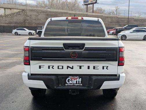 Glacier White 2026 Nissan Frontier PRO-X