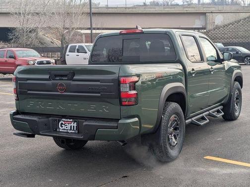 Green 2026 Nissan Frontier PRO-4X