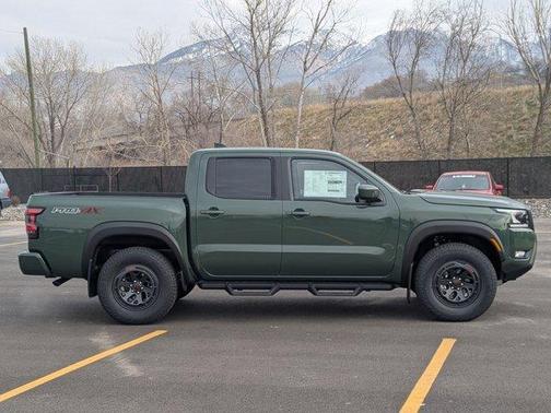 Green 2026 Nissan Frontier PRO-4X