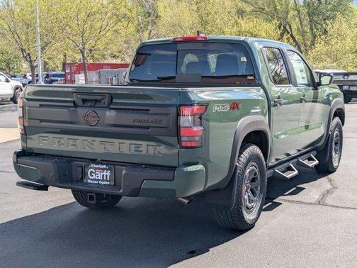 Green 2026 Nissan Frontier PRO-4X