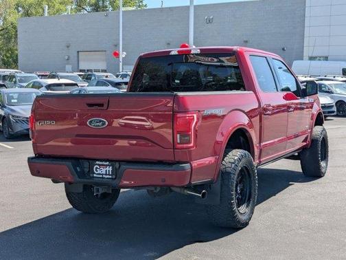 Ruby Red Metallic Tinted Clearcoat 2017 Ford F-150 Lariat