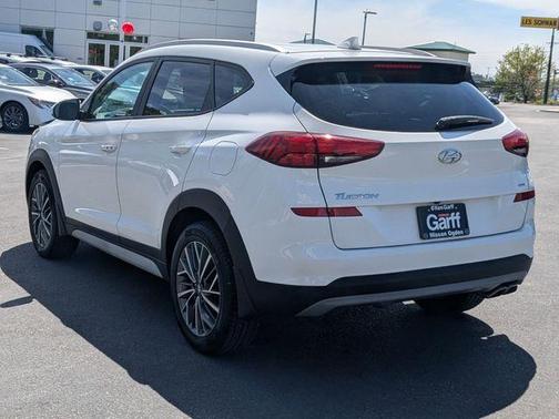 Dazzling White 2019 Hyundai TUCSON SEL
