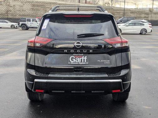 Black 2026 Nissan Rogue Platinum