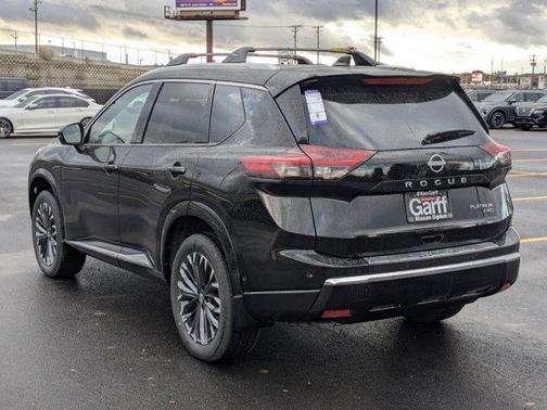 Black 2026 Nissan Rogue Platinum