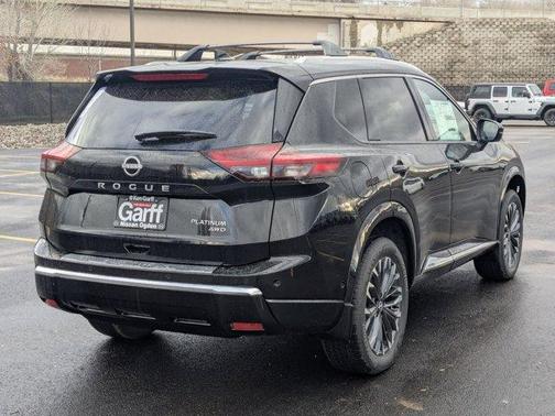 Black 2026 Nissan Rogue Platinum