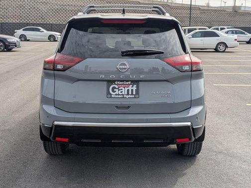 Boulder Gray Metallic 2026 Nissan Rogue Platinum