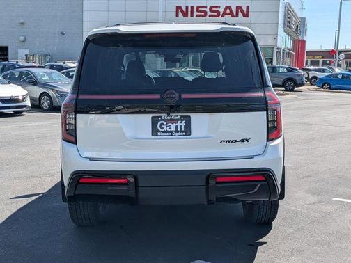 Aspen White 2025 Nissan Armada PRO-4X