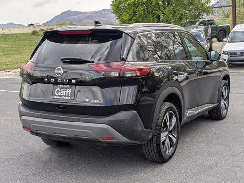 Black 2021 Nissan Rogue SL