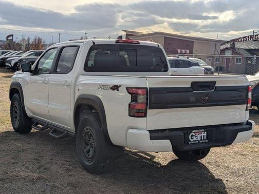 Glacier White 2026 Nissan Frontier PRO-4X