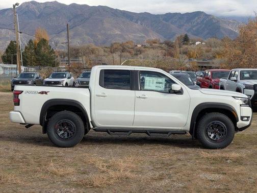 Glacier White 2026 Nissan Frontier PRO-4X