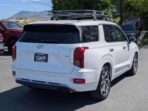 Hyper White 2021 Hyundai PALISADE Calligraphy