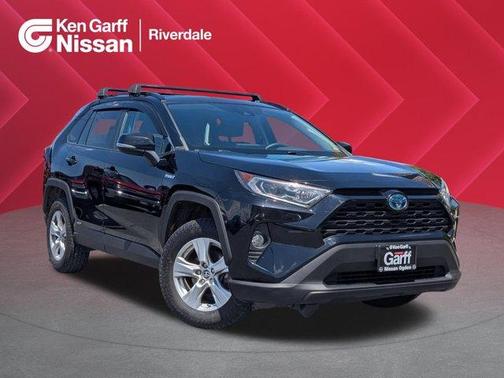 Midnight Black Metallic 2021 Toyota RAV4 Hybrid XLE