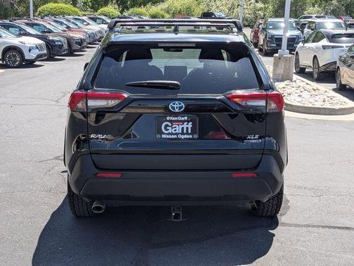 Midnight Black Metallic 2021 Toyota RAV4 Hybrid XLE