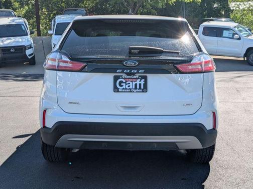 Oxford White 2021 Ford Edge SEL
