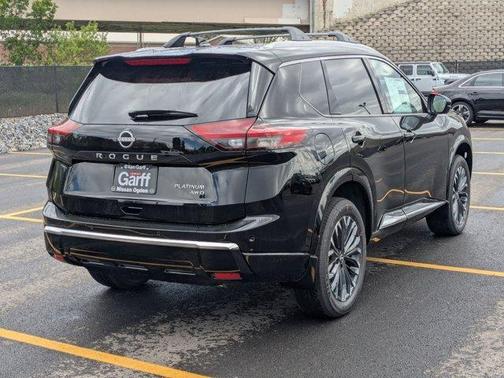 Black 2026 Nissan Rogue Platinum