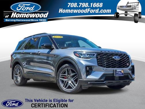 CARBONIZED GRAY METALLIC 2025 Ford Explorer ST