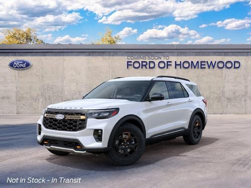 Star White Metallic Tri-Coat 2027 Ford Explorer Tremor
