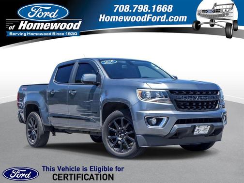 Satin Steel Metallic 2020 Chevrolet Colorado LT