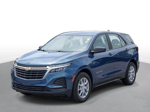 Lakeshore Blue Metallic 2024 Chevrolet Equinox LS