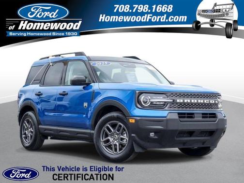VELOCITY BLUE METALLIC 2025 Ford Bronco Sport Big Bend