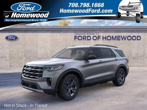 Carbonized Gray Metallic 2026 Ford Explorer Active
