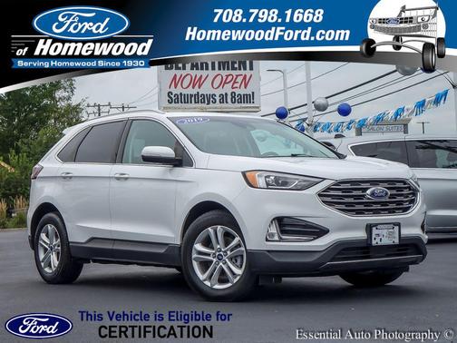OXFORD WHITE 2019 Ford Edge SEL
