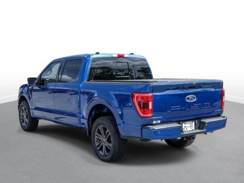 ATLAS BLUE METALLIC 2022 Ford F-150 XLT
