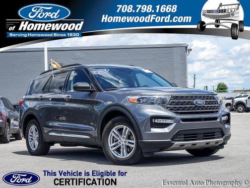 CARBONIZED GRAY METALLIC 2024 Ford Explorer XLT