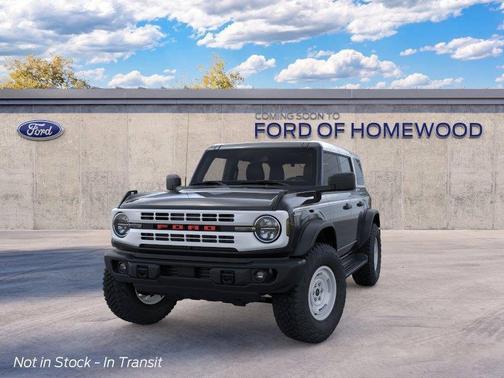 Shadow Black 2026 Ford Bronco Heritage Edition