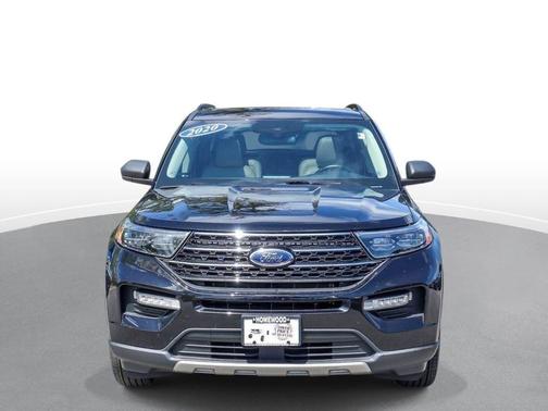 AGATE BLACK METALLIC 2020 Ford Explorer XLT