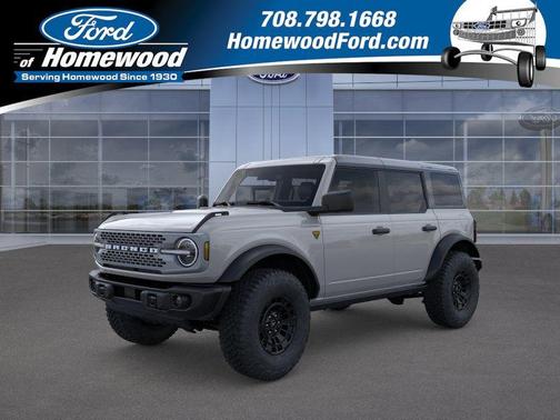 AVALANCHE GRAY 2026 Ford Bronco Badlands