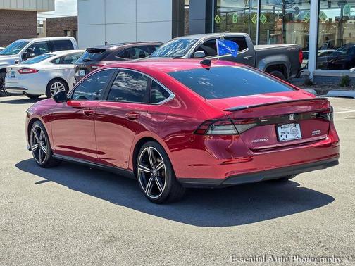 Radiant Red Metallic 2023 Honda Accord Hybrid Sport