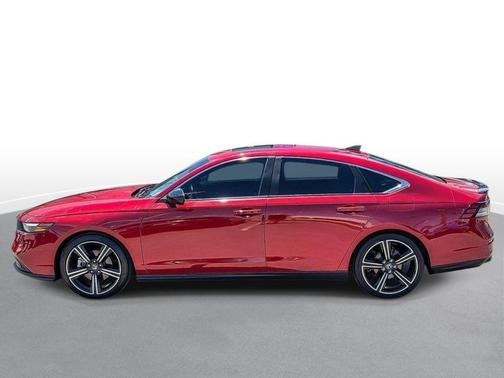 Radiant Red Metallic 2023 Honda Accord Hybrid Sport
