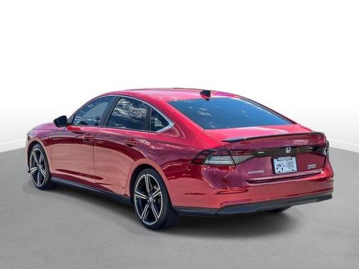 Radiant Red Metallic 2023 Honda Accord Hybrid Sport