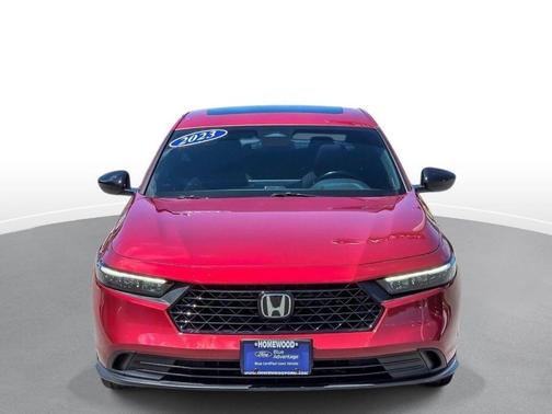 Radiant Red Metallic 2023 Honda Accord Hybrid Sport
