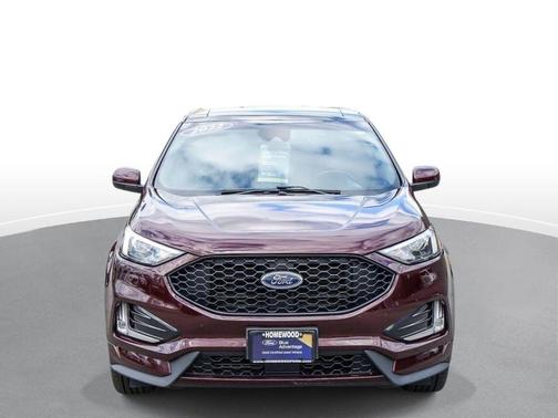 Burgundy Velvet Metallic Tinted Clearcoat 2022 Ford Edge ST Line