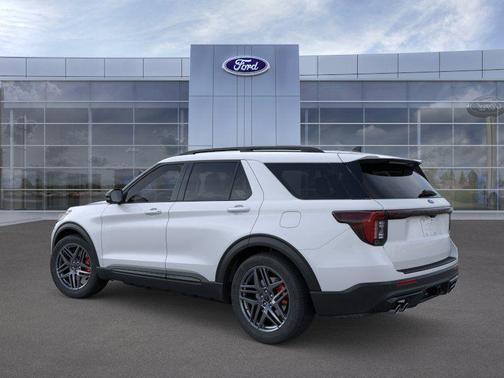 Space White Metallic 2026 Ford Explorer ST