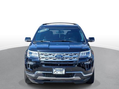 SHADOW BLACK 2018 Ford Explorer Limited