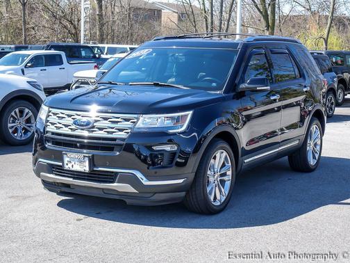 SHADOW BLACK 2018 Ford Explorer Limited