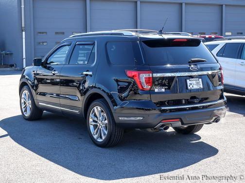 SHADOW BLACK 2018 Ford Explorer Limited